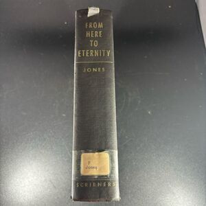 From Here to Eternity‎ by James Jones, 1951, 1st Ed?, Antique Book